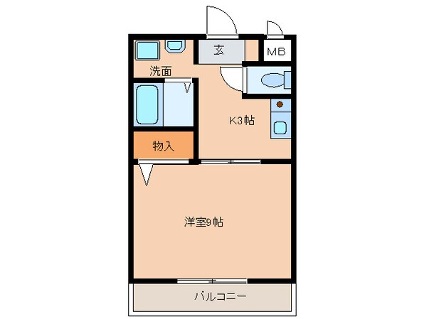 アベニュ－笠寺の物件間取画像